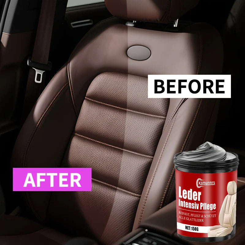 Car Plastic Parts Ceramic Coating Refurbishing Agent, Car Black Interior Dashboard Wax Repair and Polishing Paste, Whitening and