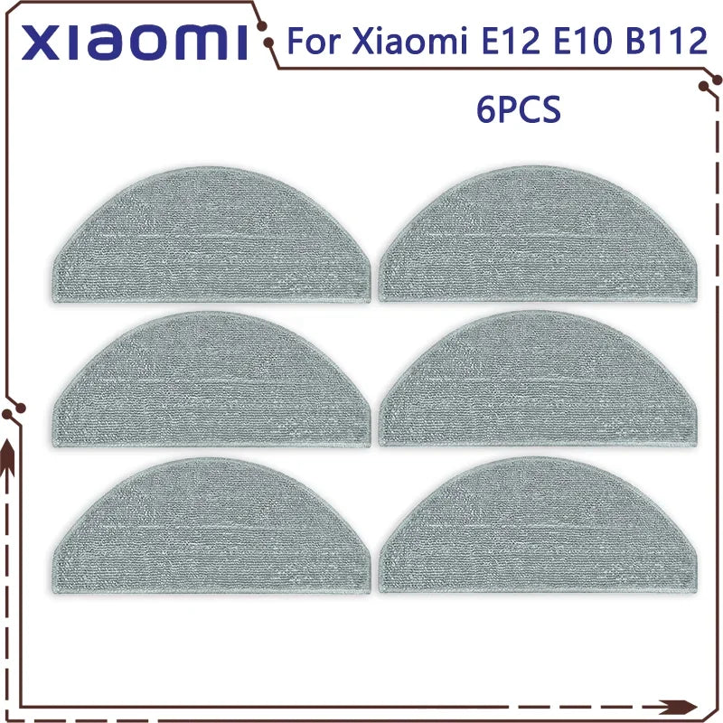 For Xiaomi Vacuum cleaner S20 E12 E10 B112 sweeping robot vacuum cleaner main brush side brush mop cloth HEPA filter spare parts