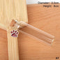 Pet Fur Memorial Glass Bottle Cat Whiskers Storage Bottle With Cork Stopper Perfect For Storing Dog Cat Hair As Souvenir