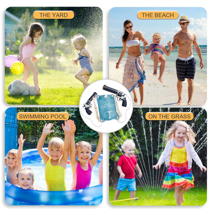 Backpack Electric water gun,Full-Automatic Shooting Water Gun Toys for male Summer Outdoor Beach High-capacity Guns Game Gifts