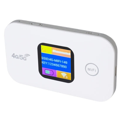 Travel WiFi Hotspot SIM Slot LED Display 4G 5G Mobile Hotspot 300Mbps Stable Connection Supports 10 Devices for Outdoor for RV