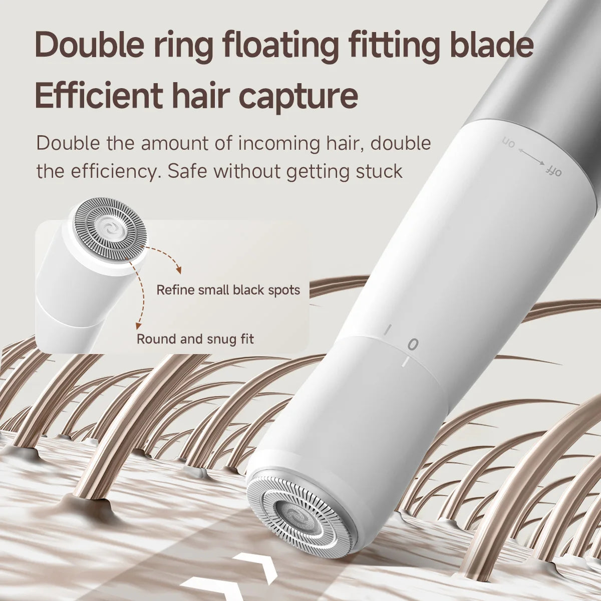 DOCOLAB Electric Razor Depilador Trimmer Shaver Epilator 4 In 1 Body Hair Removal Bekini Painless Cordless Gifts Men Women
