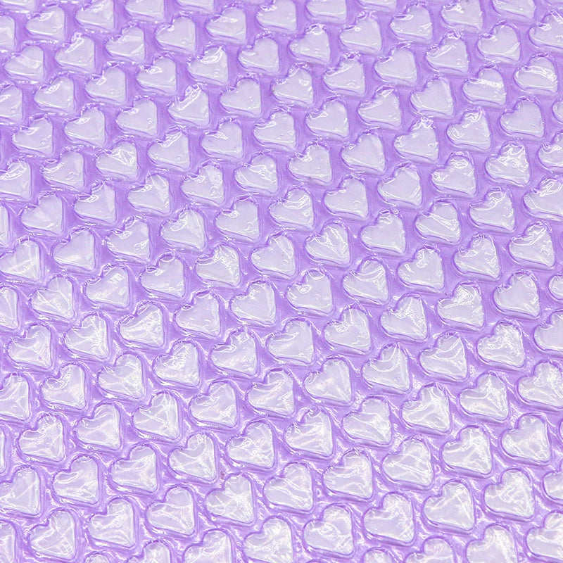 Love Heart-shape Bubble Cushioning Wrap Padding Bubble Packaging Film for Shockproof Foam Roll Bag Paper Packing Fragile