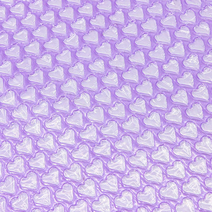Love Heart-shape Bubble Cushioning Wrap Padding Bubble Packaging Film for Shockproof Foam Roll Bag Paper Packing Fragile