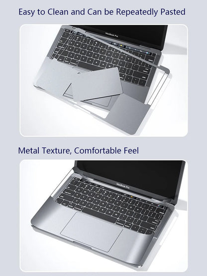 Anti-Scratch Wrist Support Protective Film For Macbook Air 13 15 M1 M2 2023 Pro 14 16 Waterproof Skins Film Laptop Sticker Cover