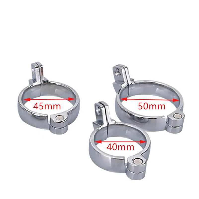 Cock Cage Ring Part Penis Lock Ring Male Chastity Device Part Ring CB6000 3 sizes for choice Drop Shipping