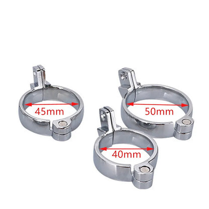 Cock Cage Ring Part Penis Lock Ring Male Chastity Device Part Ring CB6000 3 sizes for choice Drop Shipping