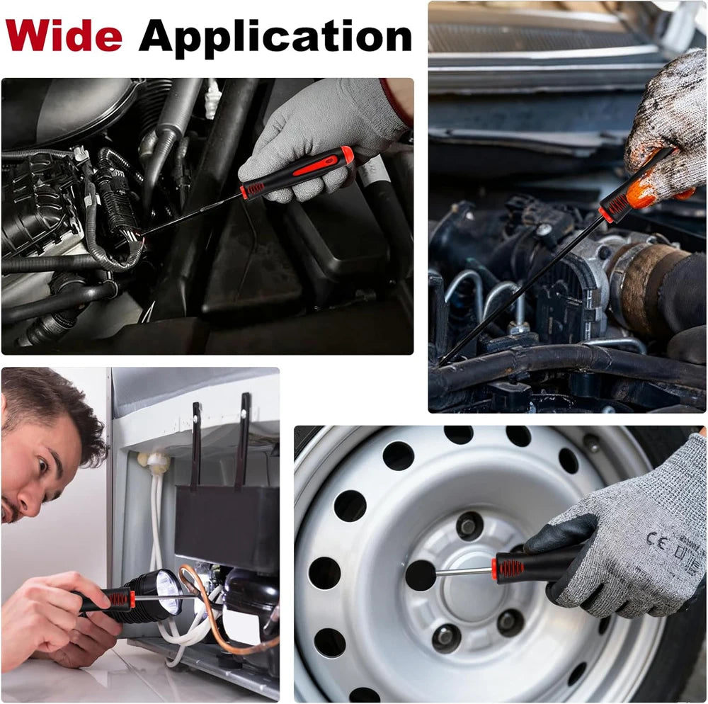 Car Auto Vehicle Oil Seal Screwdrivers Set O-Ring Seal Gasket Puller Remover Pick Hooks Tools Sealing Repair Tools 16cm 4Pcs