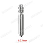 Upgrade Anycubic Kobra X Hotend Durability Bimetallic Nozzle For Anycubic Kobra X 0.2/0.4/0.6/0.8mm 3D Printers Accessories