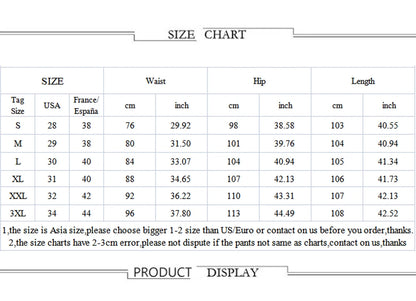 Retro Moto Biker Straight Elastic Jeans Men Zipper Hole Streetwear Punk Skinny Denim Cargo Pants Pantalones Hombre  Y2K Clothing