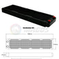 PC Water Cooling Radiator Aluminum For CPU GPU RAM Heatsink Exchanger Fan Cooler 60/80/90/120/240/360mm Black/White