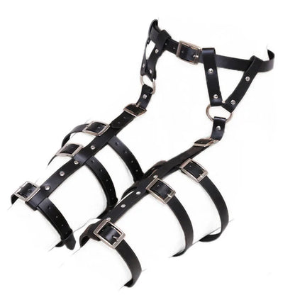BDSM Bondage Leg Restraints Leather Belt Pants Adult Games thigh ring cuffs Straps Sex Toys For Couples Women erotic underwater