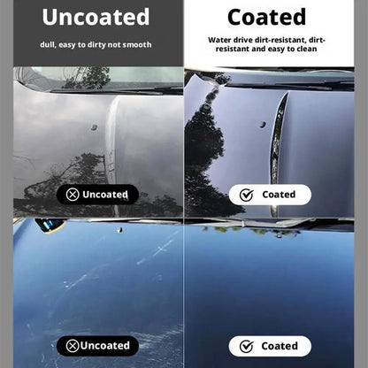 500ML Car Coating Spray Nano Ceramic Quick Effect Coating Agent Spray Quick Coat Wax Polish Spray Protection Car Care KIT 1/3set