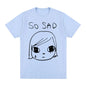 Yoshitomo Nara Sad Vintage T-shirt Japan Party Cotton Men T shirt New Tee Tshirt Womens Tops