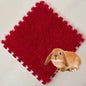 4/10Pcs Rabbit Guinea Pig Cage Liner Small Pet Items Waterproof Anti Slip Bedding Mat Highly Absorbent Pee Pad For Pet SleepMat