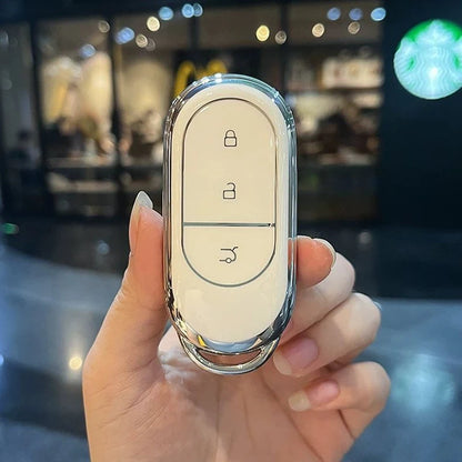TPU Car Key Case Fob for Leapmotor T03 C10 C11 C16 C01 B10 B01 B05 S01 NFC Card Keychain Remote Cover Shell Accessories