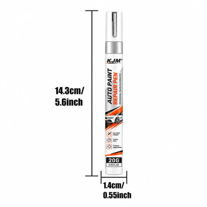 Automotive Chrome Scratch Repair Pen Metal Surface Touch‑Up Restore Coating for Car Rim Window Trim Household Metal Fixtures