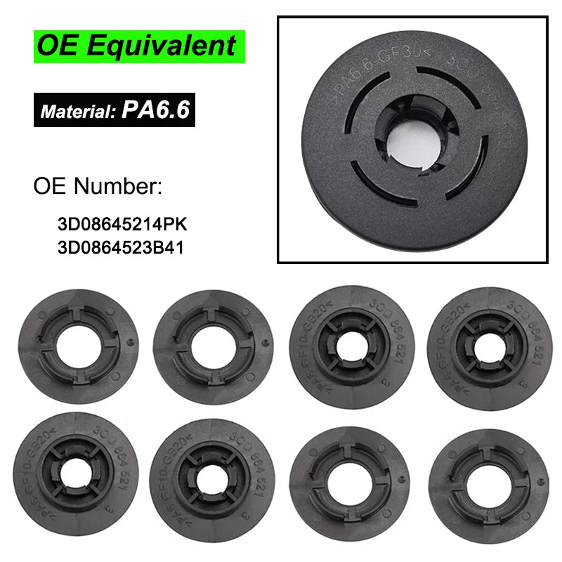 Car Carpet Mat Clips Floor Holder Fixing Clamp For VW Golf 4 Polo 9n Passat Cc b7 For Audi a3 a4 a5 a6 For Skoda Octavia Superb