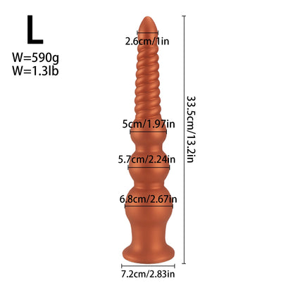 Long Anal Beads Ball Butt Plug Big Buttplug Prosate Massager Dildo Dilator Female Masturbator Adult Sexy Toys For Men Women Gay