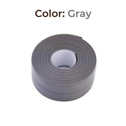 Bathroom Shower Sink Bath Sealing Tapes PVC Adhesive Sealing Strips Waterproof Wall Stickers for Bathroom Kitchen Sealant Tape
