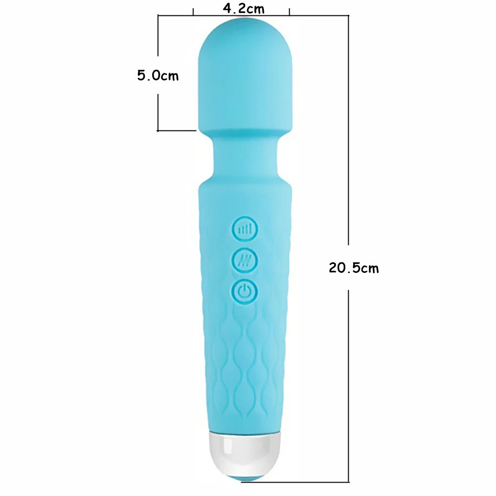 20 Speed Powerful AV Vibrator Magic Wand Clitoris Stimulator Sex Toys for Women G spot Massager Adult Female Sex Erotic Products