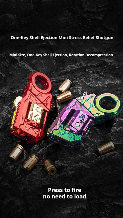 Stress Relief Toy Pistol Guns Eject Fidget Roller Paragraph Ring Mechanical Slider Multi-functional Sensory Toys Anti Anxiety