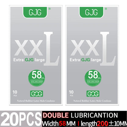Width-56/58/60/65mm(LLarge Size Condoms  Men Latex Condom Safe Contraception Protection Adult Sex Products Intimate