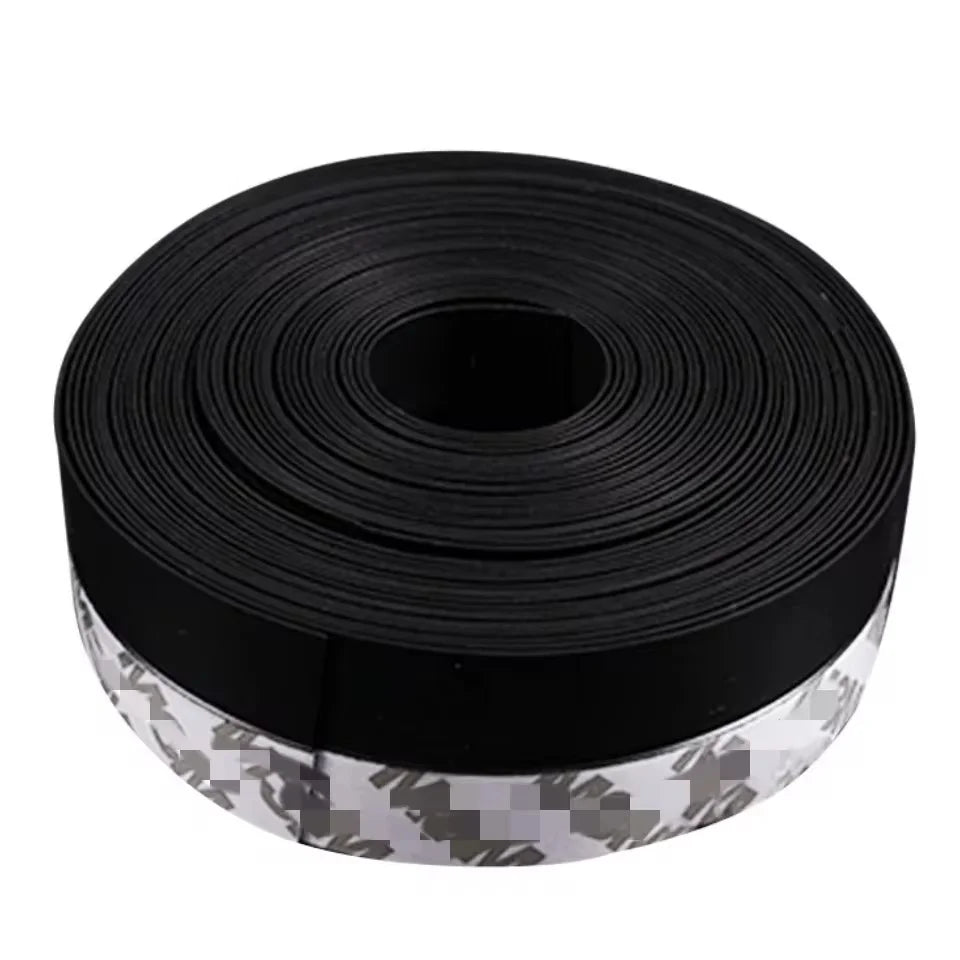 Self Adhesive Window Door Seal Strip Silicone Windproof Silicone Windshield Weather Tape Strip Door Bottom Home Sealing Strip