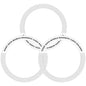 1PC/3PC/5PC Stainless Steel Universal Magnetic Metal Plate Ring For Magsafe Wireless Charger Iron Sheet Sticker Car Phone Holder