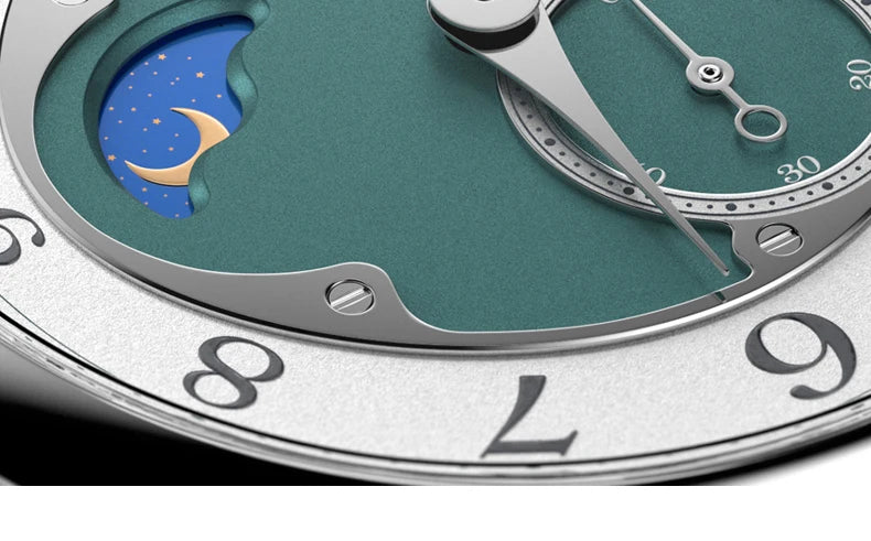 Product Watch Men's Mechanical Watch Fully Automatic Leather Waterproof Runa FPJ Water Drop Needle Men's Watch
