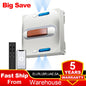 Robot Window Cleaner Liectroux S11,9000Pa Strong Suction, 4-Way Water Spray, Floating Scraping Tech, Smart Memory,APP Control
