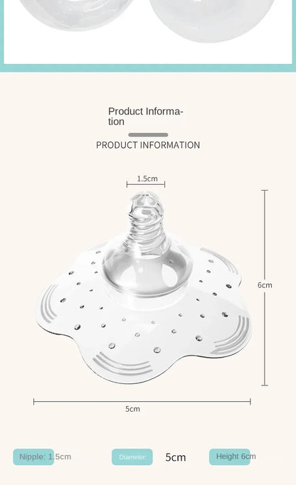 2Pcs Silicone Nipple Protector Breastfeeding Mother Protection Milk Cover popular