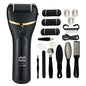 Electric Callus Remover Professional Foot File Pedicure Machine 3 Heads Adjustable Speeds Rechargeable Heel Dead Skin Scrubber