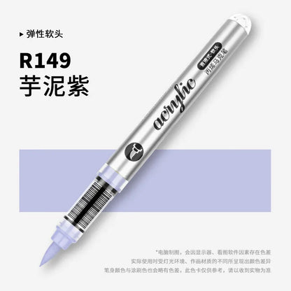 1 PC 120 Colors Acrylic Paint Marker Pens Professional Drawing Pens for Graffiti Manga School Aesthetic Stationery Art Supplies
