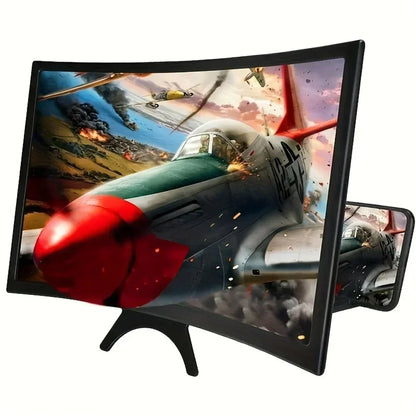 Mobile Phone Screen Protect Eyes HD Magnifier Movie Video Amplifier Holder Enlarger Screen Smart Phone Magnifying Curved Screen