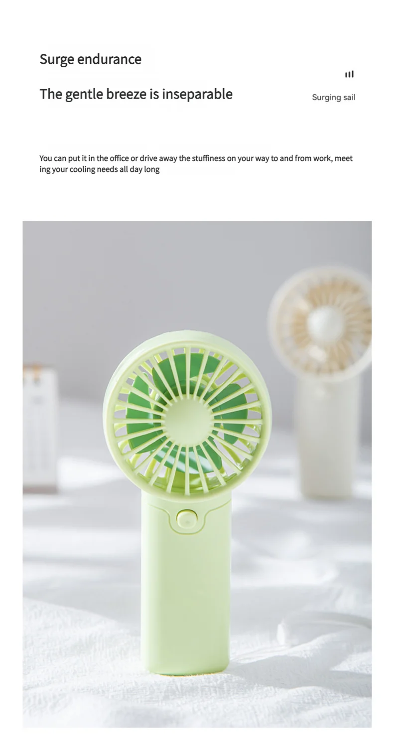MEET SUN Portable Fan, Creative Pocket Handheld Mini Fan, Lightweight AAA Battery Powered (Batteries Not Included) Personal Cool