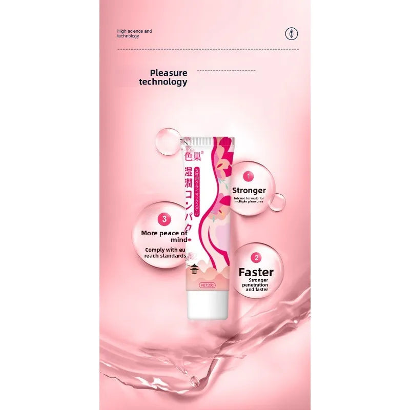 Female Fast-Acting Intense Clitoral Stimulating Gel Arousal Gel Vaginal Stimulant Enhances Pleasure Relieves Dryness Lubricant