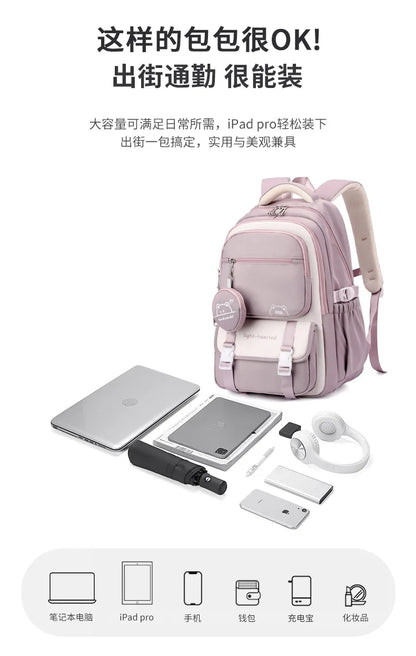 Waterproof Girls Backpacks Children School Bags for Teenagers Fashion Travel Backpacks Printing Child Schoolbags Satchel Mochila