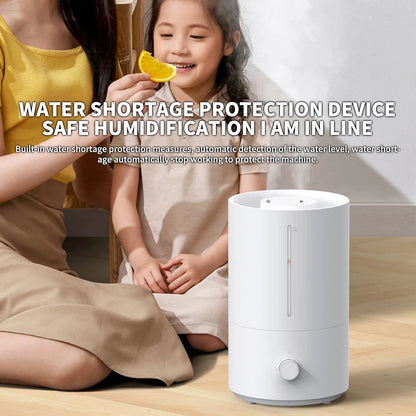 Original MIJIA Humidifier 2 300mL/h Humidification 4L Large Capacity Mist Maker Add Water Home Humidity Control Low Sound CN