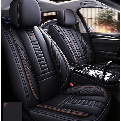 Leather Car Seat Covers For Polo Sedan Volkswagen Touareg Touran Passat B5 B6 B7 Jetta VW Golf 7 Tiguan Golf 4 5 6 7 Accessories