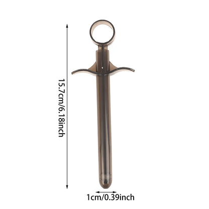 Enema Inject Oil Lubricant Applicator Lube Launcher Syringe Injector Enema Anal Vagina Clean Tools Feminine Hygiene Product
