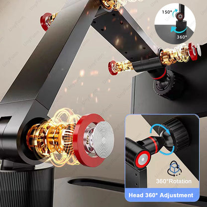 Portable Monitor Holder Expandable Adjustable Laptop Gaming Desktop Clamp Stand Phone External Vertical Screen Expansion Mount