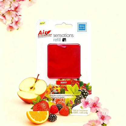 Perforated Membrane Car Air Freshener - Peel & Use Liquid Essential Oil, Car & Home Dual Use, Long-Lasting Fragrance