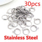 30-50pcs/lot Gold Silver French Lever Earring Hooks Wire Settings Base Hoops Earrings For DIY Jewelry Making Supplies Wholesale