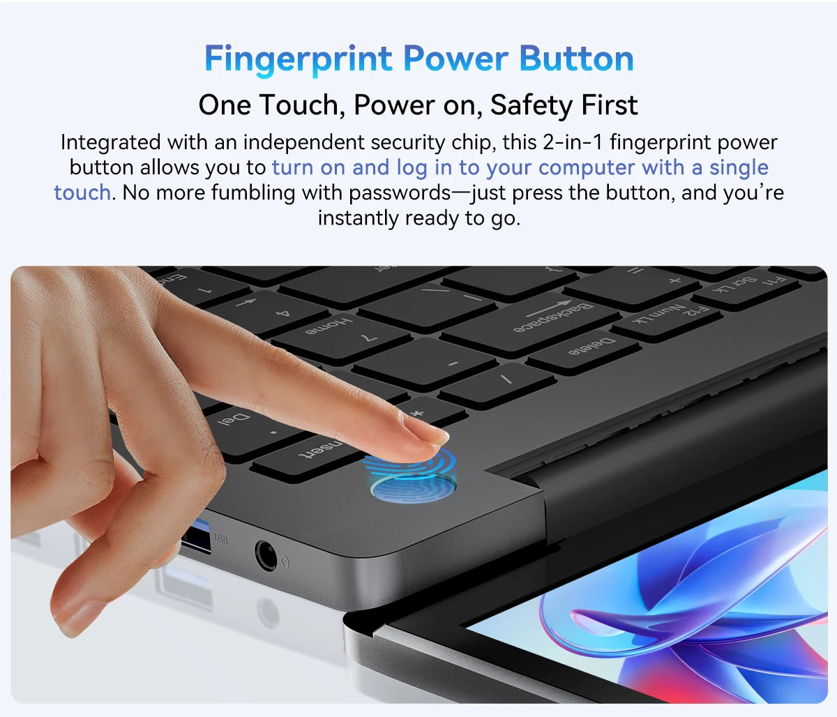 Blackview Acebook 12 Win 11 Pro Laptop 16'' 1920*1200 Display, Intel I5-1030NG7 Notebook, 16GB 512GB, 5000mAh