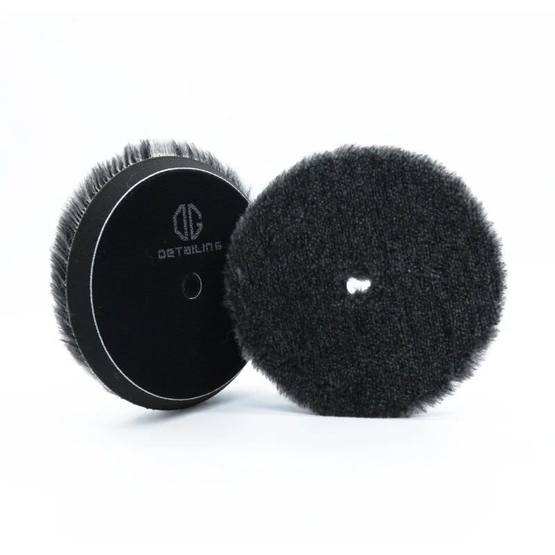 DETAILING Car Polishing Pad Wool Buffing Pads Waxing Polishing Disc Cleaning Scratch Removal Tool 3/5/6 Inch Self-Adhesive