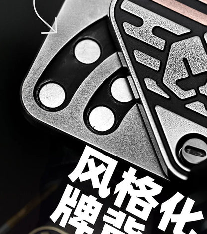 Stress Relief Push Card Metal Fingertip EDC Poker A K King Gyro Toy for Office Adults Anti Anxiety Fidget Papa Coin