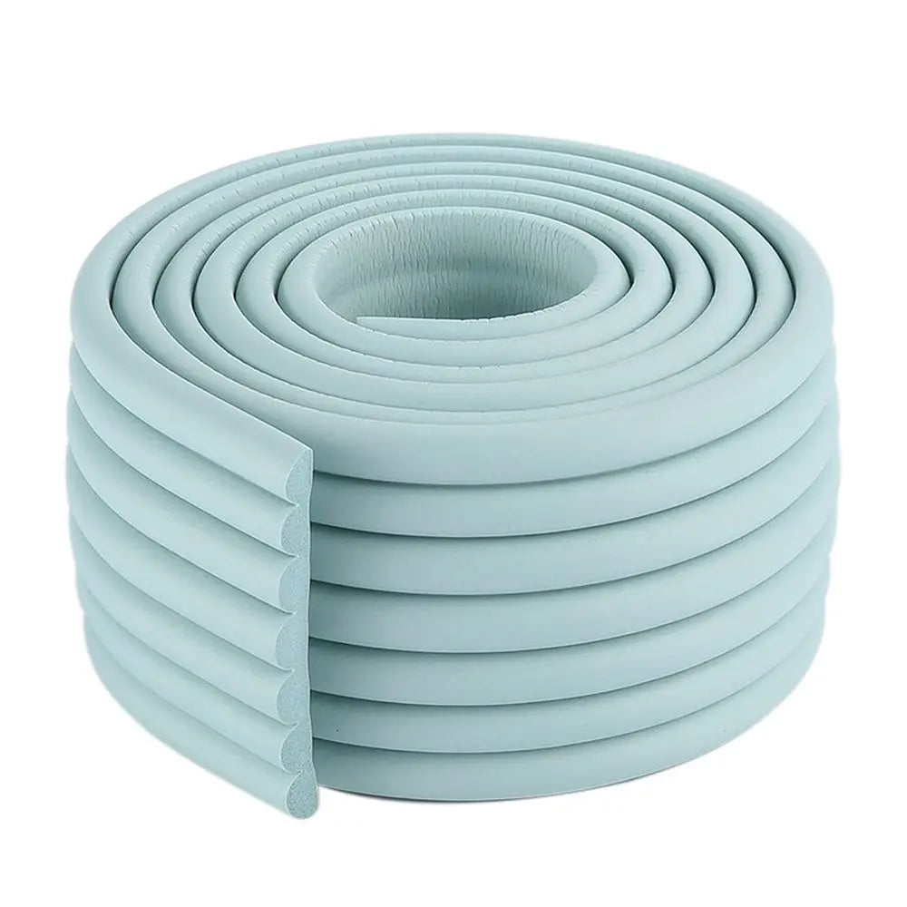 Kids Collision Cushion Foam Bumper Free Tape 2m Baby Safety Desk Edge Guard Strip Table Corner Protector