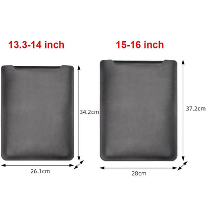 13 14 15 inch Laptop Sleeve Case Ultra Thin PU Leather Ultrabook Cover Shockproof Notebook Bag Protective Pouch