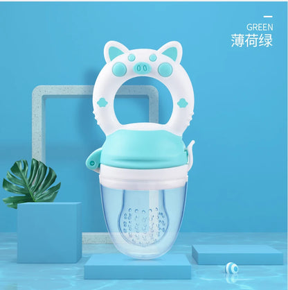 Baby Fruit Feeder Newborn Pacifier Fruit Food Feeding Cute Shape Baby Reborn Silicone Pacifiers For Babies Baby Toys